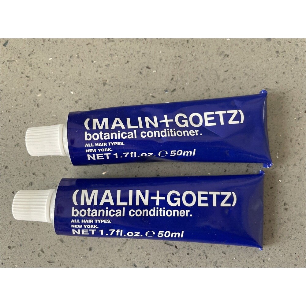 Malin + Goetz Botanical Conditioner Travel Size Lot of 2 / New Sealed 1.7oz